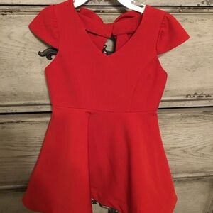 Red Dress by Teen Diva Size 4